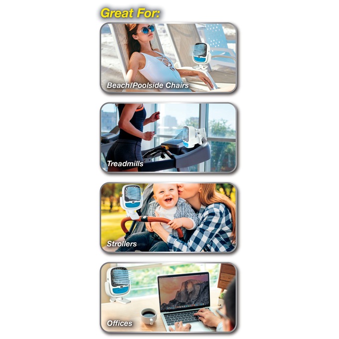 Arctic Air Grip Go Portable Air Cooler, , large