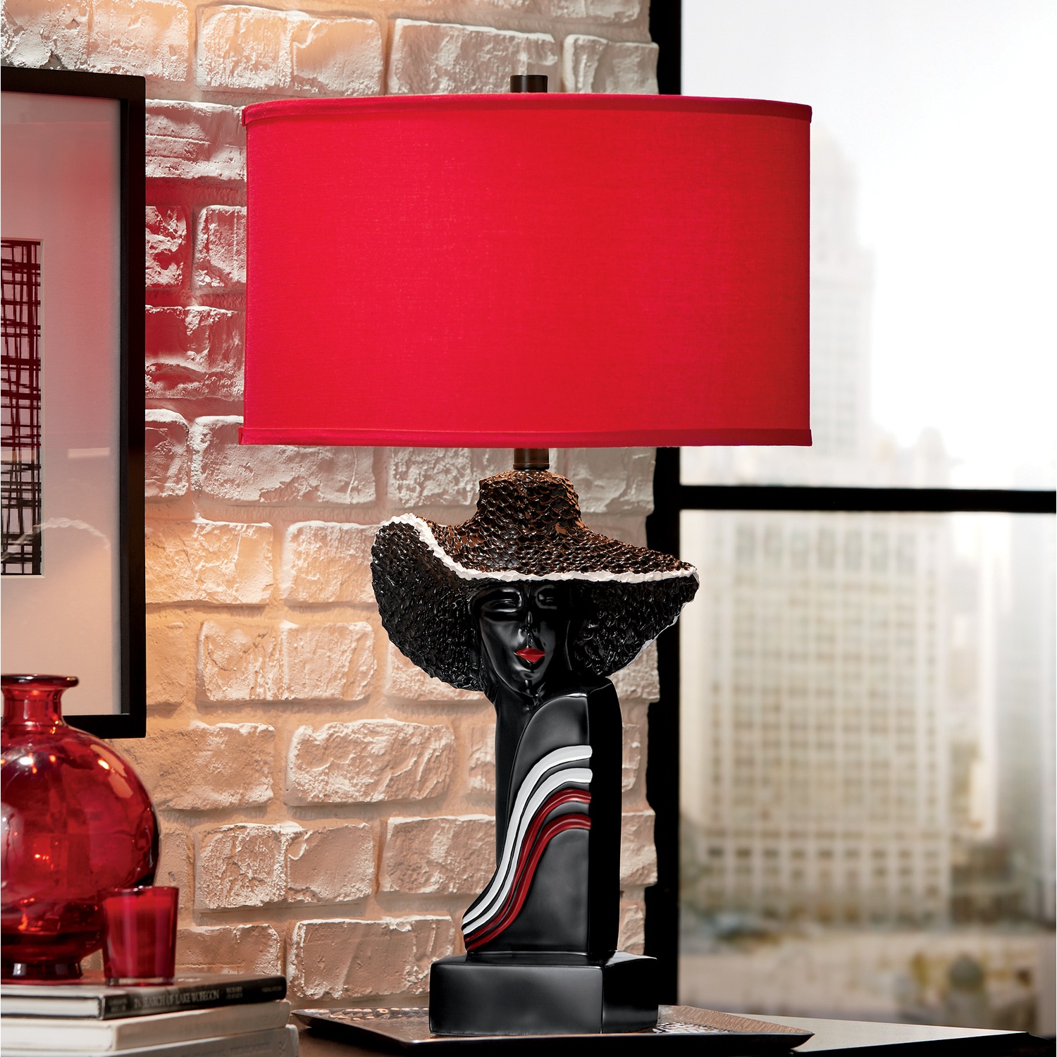 Headshot Table Lamp Seventh Avenue