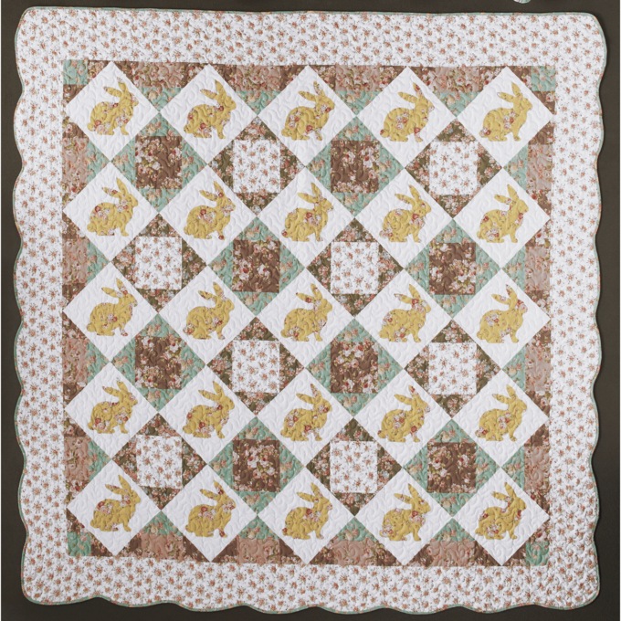 Easter Blossom Quilt, , large