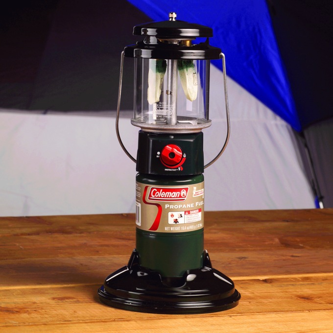 Coleman 2-Mantle InstaStart Propane Lantern, , large