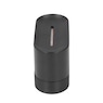 Aromatherapy Flame-Effect Diffuser with Color-Changing LEDS and Essential Oils, Black, large