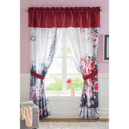 Jolies Fleurs Window Treatments, , large