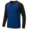 3-Pack Raglan Shirts, Red Black Royal Black Black Charcoal, large