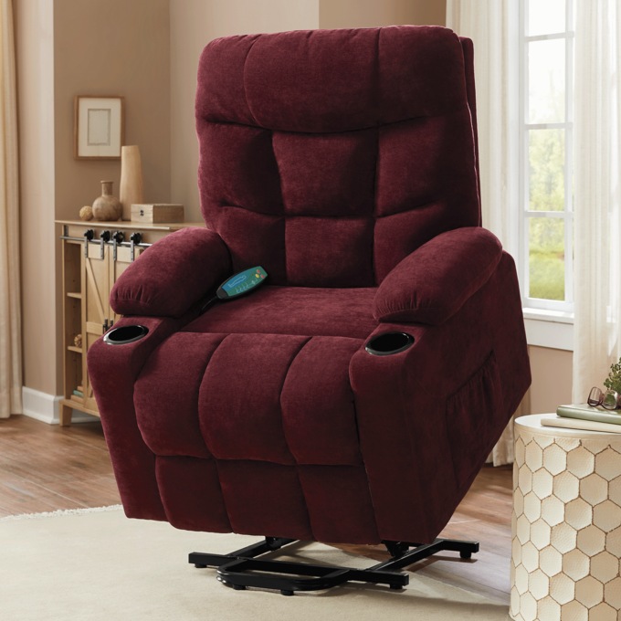 Colton Lift Recliner with Heat and Massage, , large