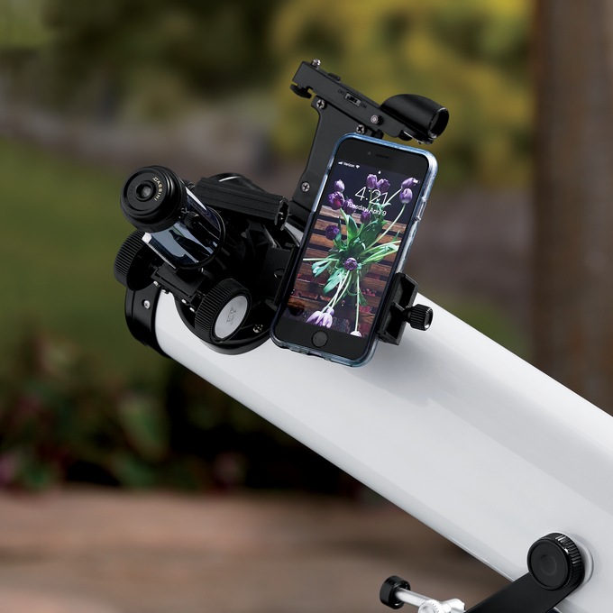 Cassini Astronomical Refractor Telescope with Smartphone Adapter, , large