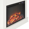 Harbor Electric Fireplace with Mantel, , large