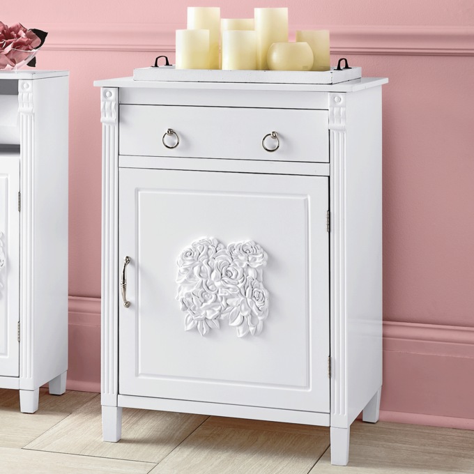 Loire French Country Towel Cabinet, , large