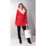 Zara Wrap Peacoat, Red, large