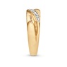 Personalized Unisex Diamond Name Wedding Band, , large