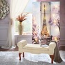 Capiz Flower Floor Vase, , large