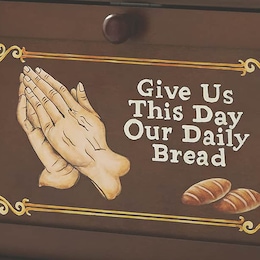 Give Us This Day Our Daily Bread Breadbox, , large