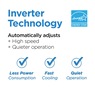 BLACK+DECKER 8000 BTU Window Air Conditioner with Inverter Technology, , large