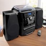 6-in-1 Music System with Deluxe Turntable, iPod/MP3, AM/FM, CD Player & Cassette, , large