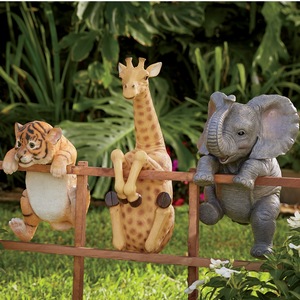 Safari Peek-A-Boo Statue, , large
