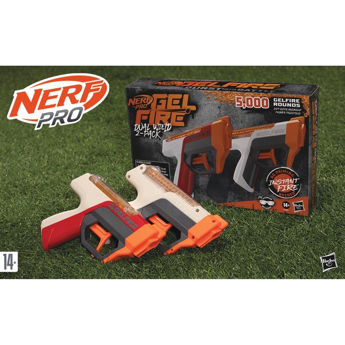 Nerf ProGelfire Dual Wield 2-Pack                                                                                                                                                                       , , large