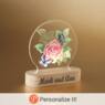 Lit Butterfly Rose Display, , large