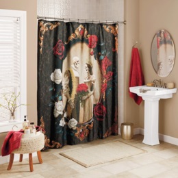 Morgana Shower Curtain, , large