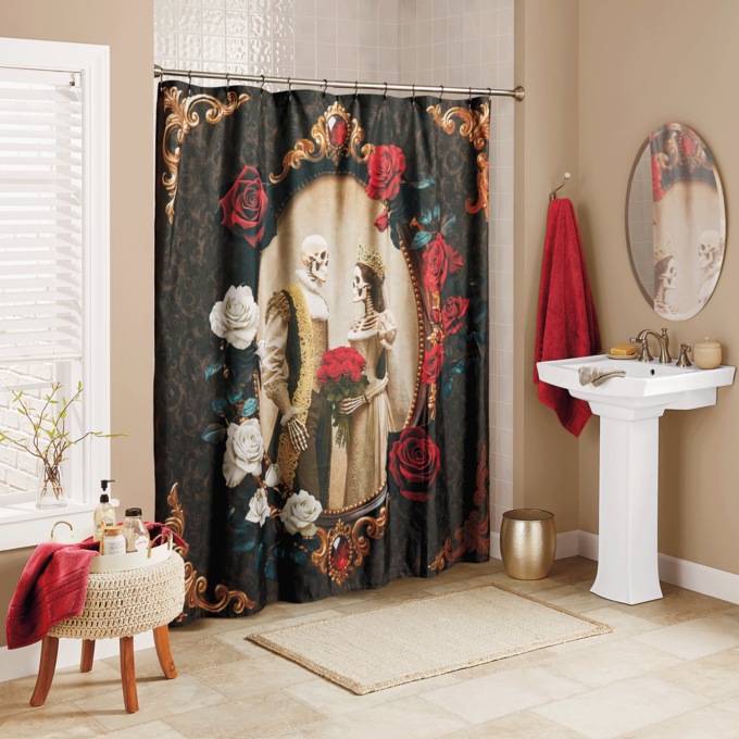 Morgana Shower Curtain, Multi, large