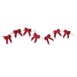 Felt Dotted-Bow Garland, , large
