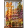 Fall Prayer Shower Curtain, , large