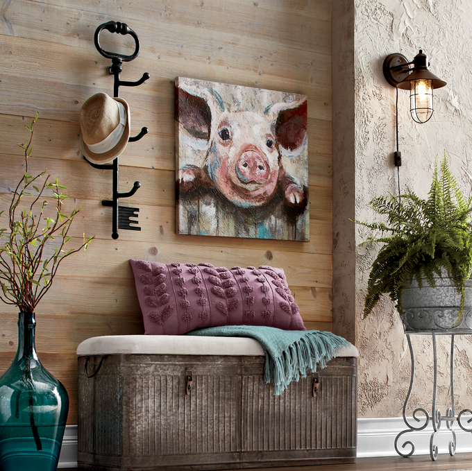 Hamilton Pig Canvas, , large