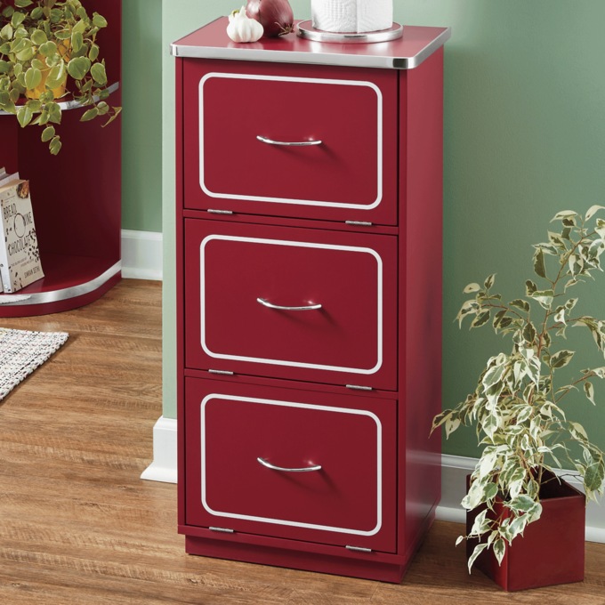 Retro Veggie Bin, , large