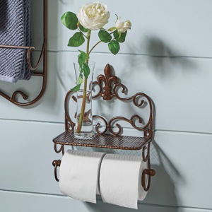 Margot Scroll Toilet Paper Holder, , large