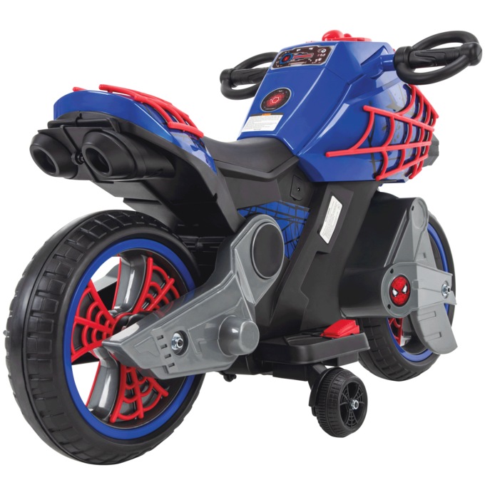 Spider-Man Motorcycle Ride-On, , large