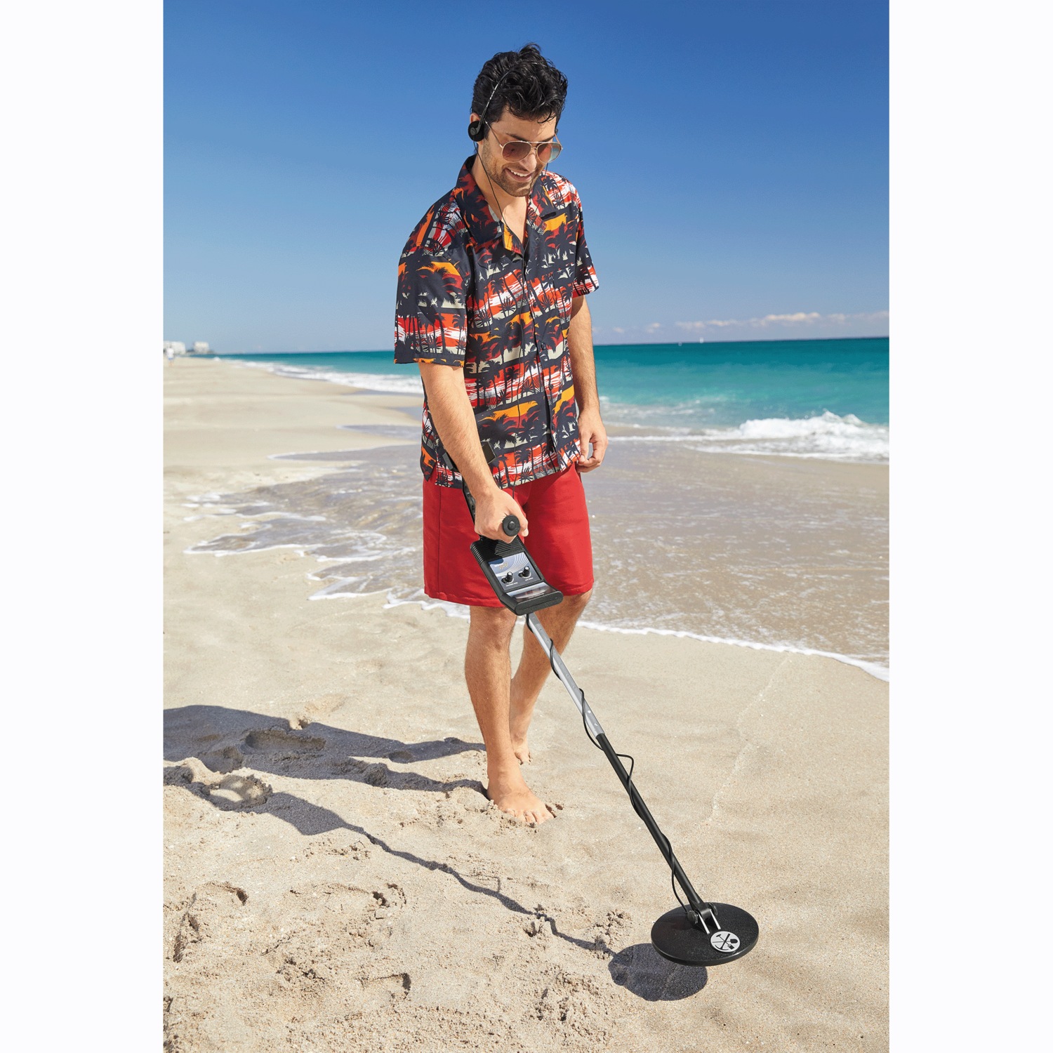 Bounty Hunter Gold Digger Metal Detector with Headphones | Seventh