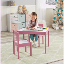 Kids&rsquo; 3-Piece Table Set, , large