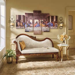 5-Piece Last Supper Wall Art, , large