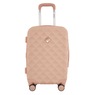Travelers Club Kensie Expandable Hardside Carry-On, Dusty Pink, large
