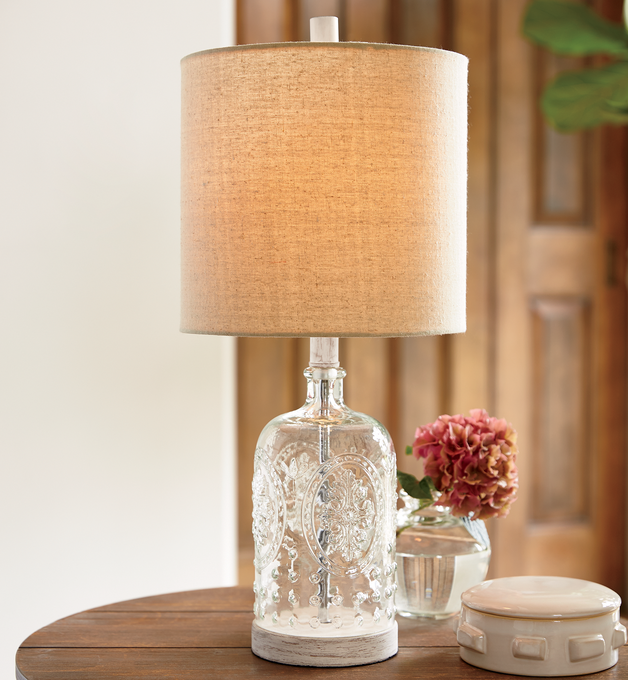Hobnail Glass Base Table Lamp Seventh Avenue