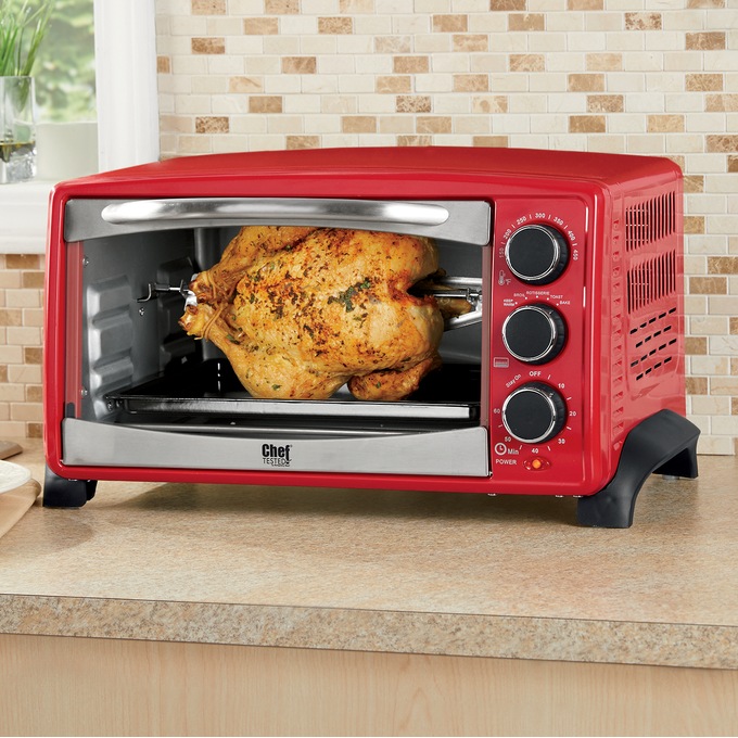 Chef Tested 6-Slice Toaster Oven with Rotisserie by Montgomery Ward