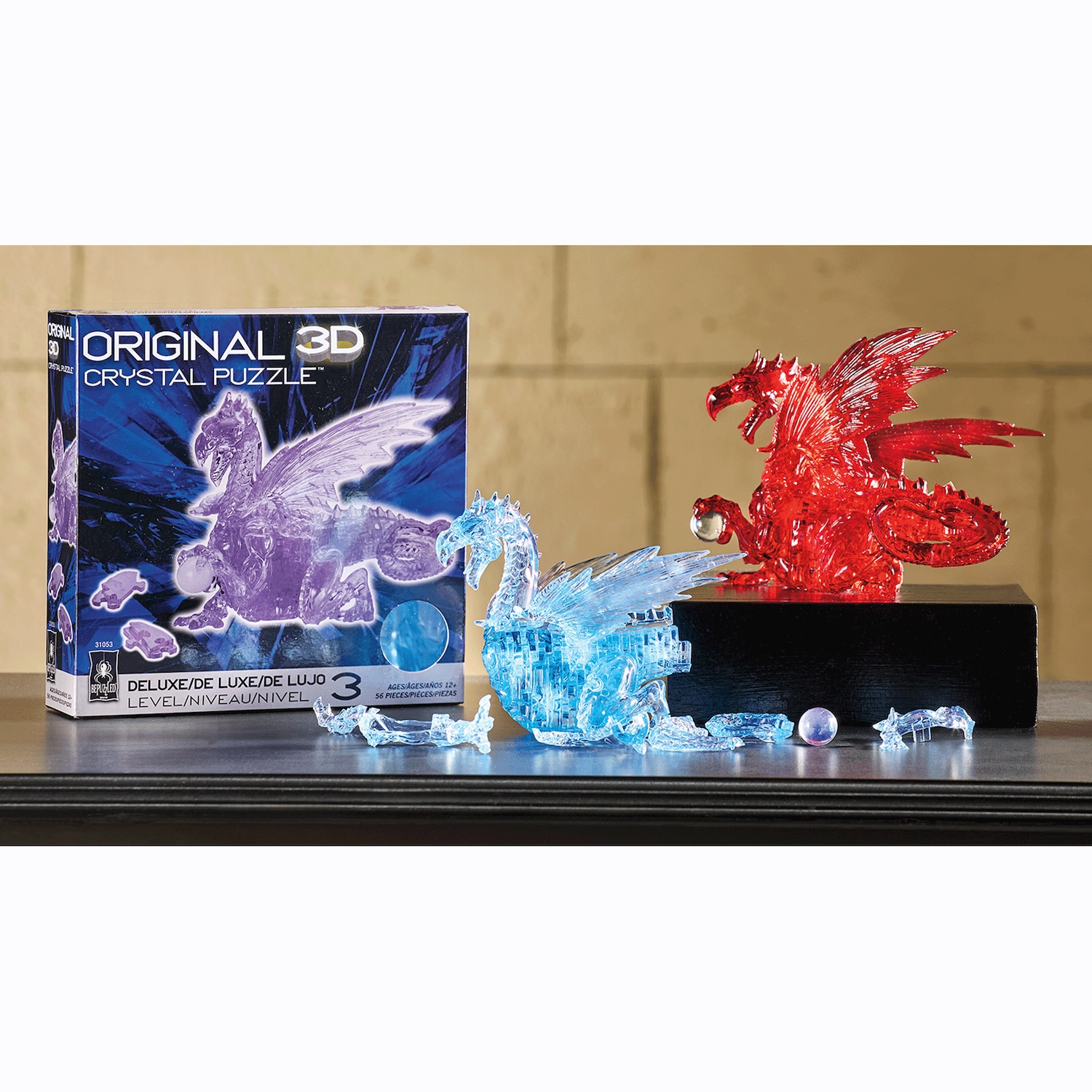 kncard73-3842 調和ノ天救竜　アルティメット　3枚セット Dragon 3-D Puzzle | Seventh Avenue