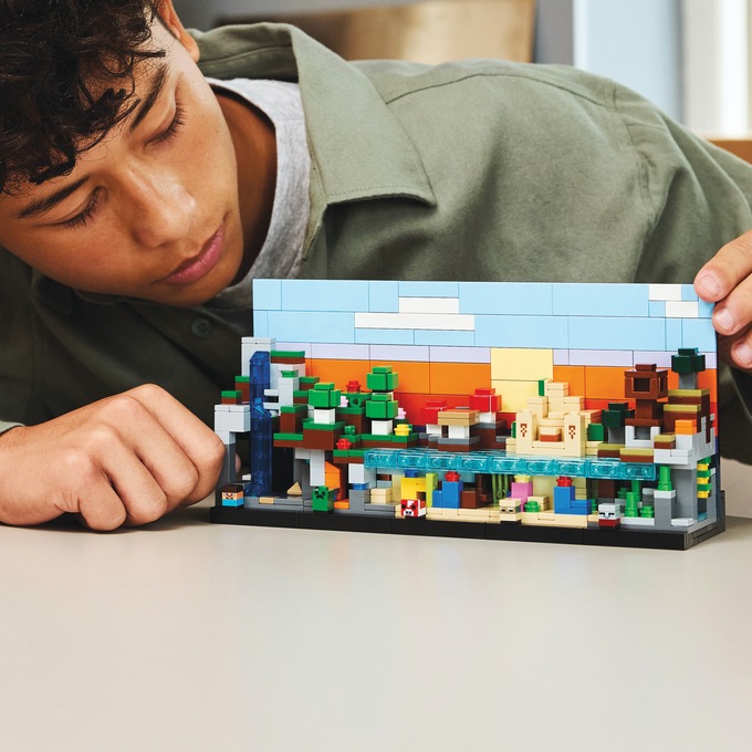 LEGO Minecraft Mini Biomes, Multi, large