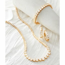 Lab-Created White Sapphire Jewelry, , large