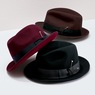 Stacy Adams Highlands Wool Fedora, , large