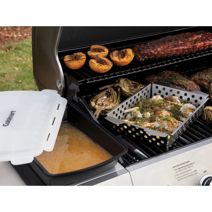Cuisinart Marinade & Grilling Basket Set, , large
