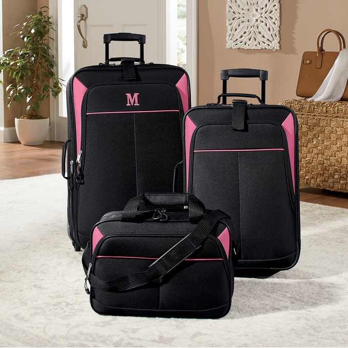 3-Piece Softside Luggage Set, , large