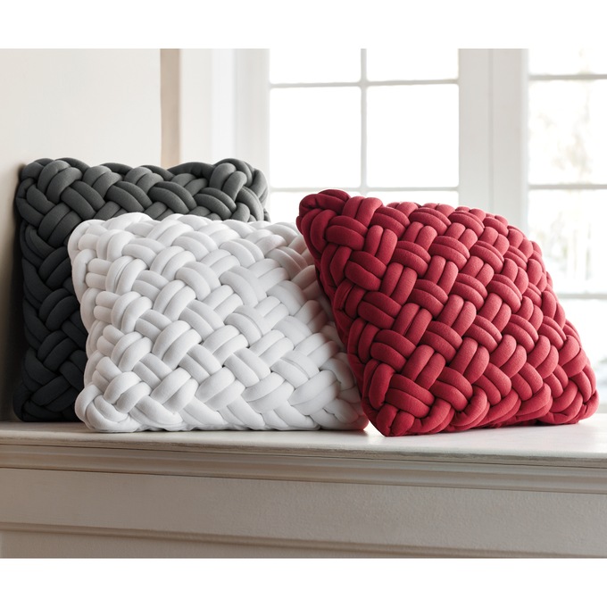 Knotted Decorative Pillow, , large