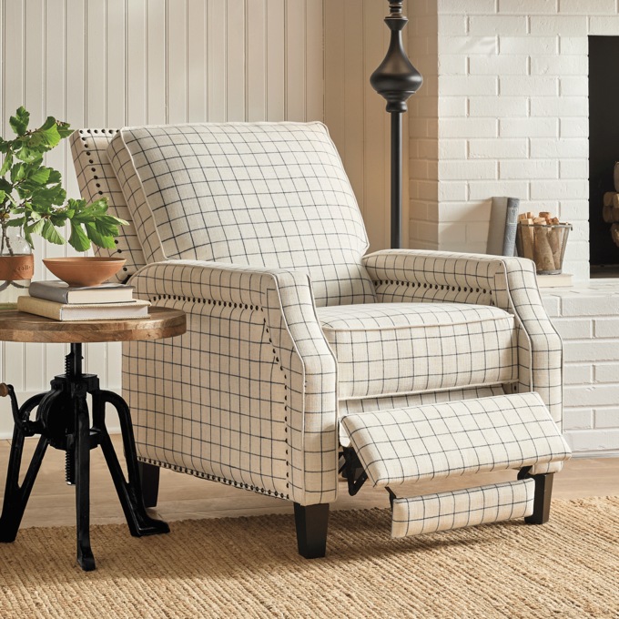 Windowpane Manual Recliner, , large