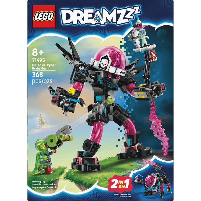 LEGO DREAMZzz Mateo vs. Cyber Brain Mech, , large
