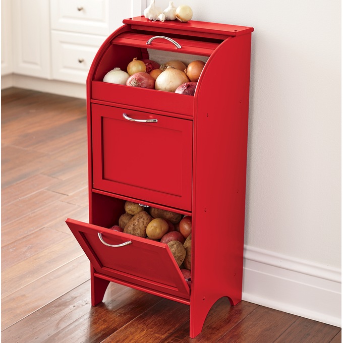 Roll-Top Veggie Bin, , large