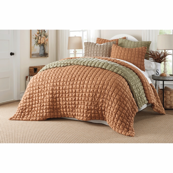 Cloud Puff Oversized Quilt, , large