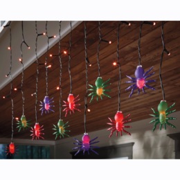 Solar Halloween Icicle Lights, , large