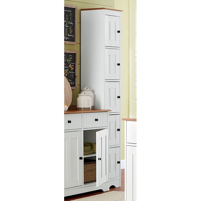 Katie 5-Door Tall Cabinet, , large