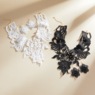 Floral Embroidered Necklace & Earring Set, , large