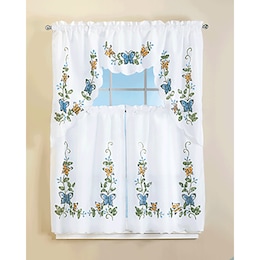 Butterfly Curtain Set, , large