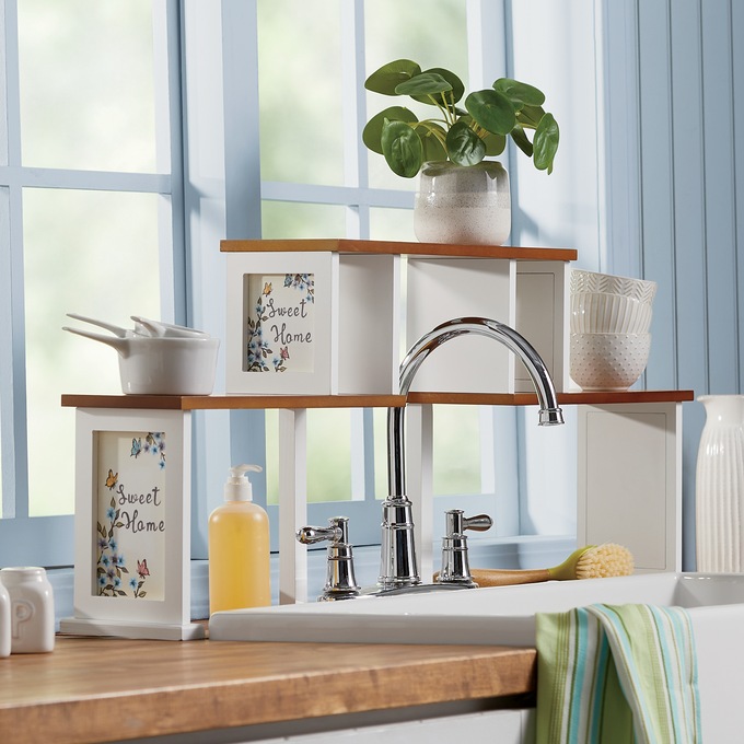 Marbleous Over-the-Sink Shelf from Seventh Avenue ®